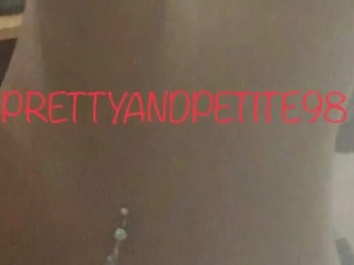 Barely Legal Solo Cream Masturbation