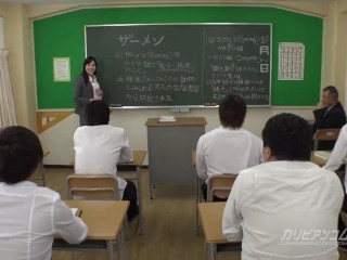 【無】女教師ザーメン物語 Risa Onodera パート1