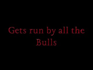 SlutWife's first BBC Gangbang-All Holes Filled-The Bulls Run Sapphire