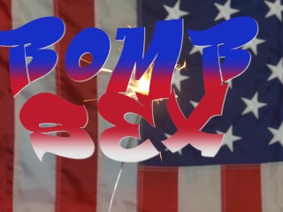 BIG BUTT TRANS BITCH FUCKS A LIVE ROCKET *REAL FIRE PLAY*