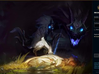 League of Legends - Kindred Login Screen (Alpha Client)