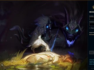 League of Legends - Kindred Login Screen (Alpha Client)