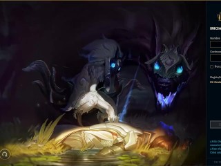 League of Legends - Kindred Login Screen (Alpha Client)