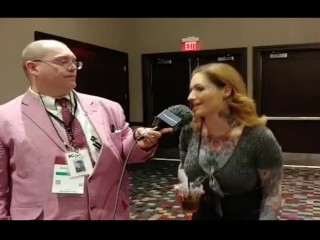 Catherine Rawks with Jiggy Jaguar AEE 2019 Las Vegas NV