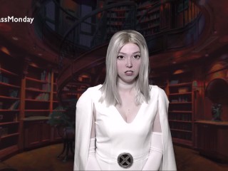 XXXmen: Emma Frost's Kinky Masturbation Show (Mr Hankey's BFG)