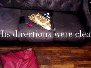 Wait for me with your mouth open tease