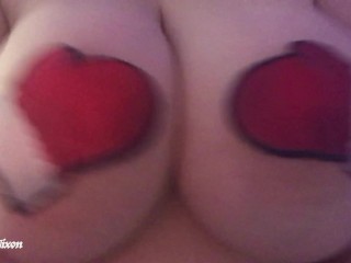 Sensual Christmas Tit Worship - Preview