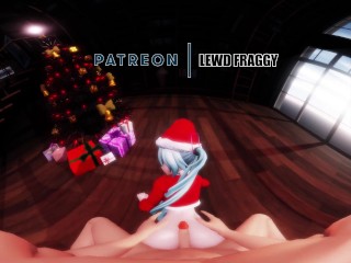 Vocaloid - Xmas Miku Buttjob & FlatIron [UNCENSORED HENTAI VR 4K]