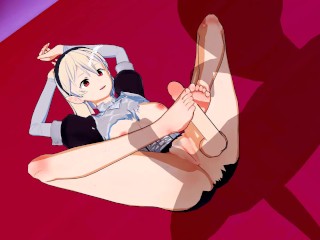 Fire Emblem - Corrin Footjob Hentai