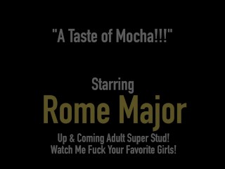 Chocolate Porn! Rome Major Dips Dark Dick Into Mocha Menage!