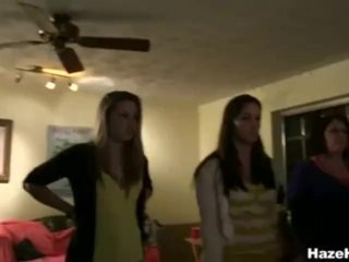 Sorority Sisters Stuff Viors & Tongue In Girls' Pussies