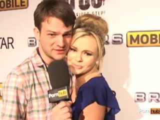 PornhubTV Bree Olson Interview at 2012 AVN Awards