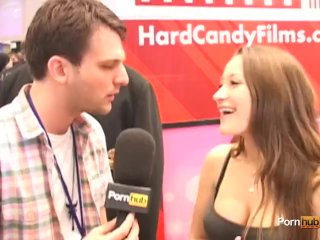 PornhubTV Dani Daniels Interview at 2012 AVN Awards