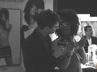 PornhubTV Cory Chase and Misty Stone Interviews at 2013 AVN Awards