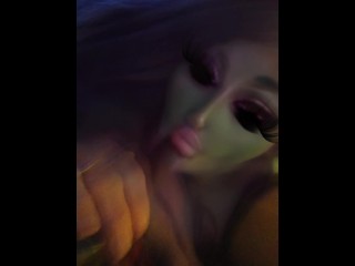 Extraterrestrial head she is outta this world