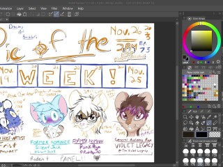 ristART 11 26 2023 Art today AAAARRT! - (DABL) Pic of the Week - Nov. 19 - 25 - 2023 Stream