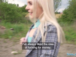 Public Agent Blue Eyed Blonde British Babe Takes a Big Czech Cock in her Wet Pussy