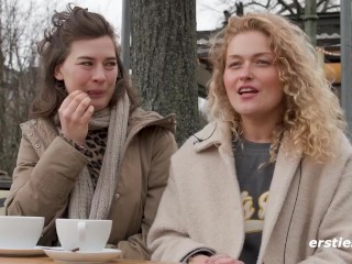 Ersties - Globetrotterin Amanita und Tierliebhaberin Sally D beim heißen Date