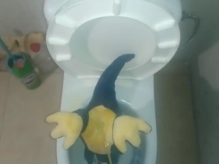 Blue dinosaur t-rex Peeing 2/366