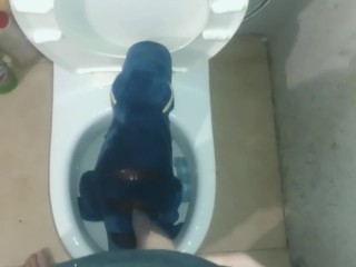Blue dinosaur t-rex Peeing 3/366