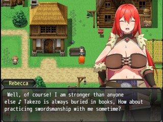 Rebecca and the Sword of Nasty Curses - Sexy redhair hentai rpg p1