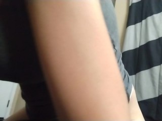 Pregnant Milf Riding Dick and Cumming