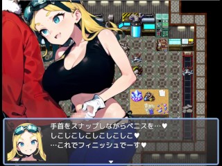 【#08 エロマゾRPG ～悪の組織のドスケベ戦闘員のエッチなセックスに敗北し射精させられる主人公～ 実況（体験版）】巨乳ナースに手コキとパイズリで射精 …（逆転RPG同人エロゲームエロアニメ）