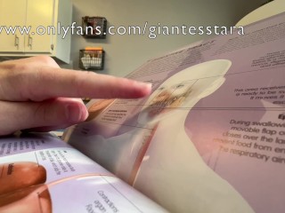 Giantess Endo Vore Digestion Tract Lesson Ass Play Bonus Bathroom Scene Trailer