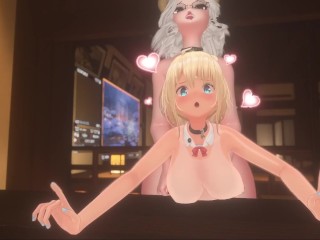 Cat Girl Gets Railed Non-Stop By Cow Mommy Dommy | Patreon Fansly Preview | VRChat ERP