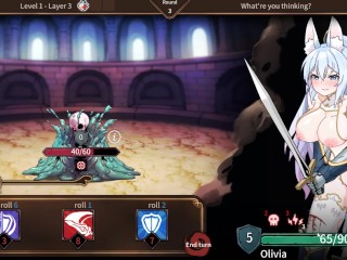 Arena Story Rouge And Princess Knight - Im horny and this monsters are destroying my armor