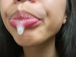 JOI Asian Cum Dumpster Begs For You To Stroke Your Cock And Nut In Her Mouth  | Hinasmooth