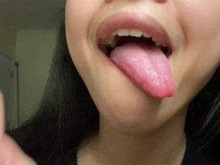 JOI Asian Cum Dumpster Begs For You To Stroke Your Cock And Nut In Her Mouth  | Hinasmooth