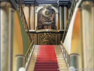 Japanese anime teen fucked in wet pussy