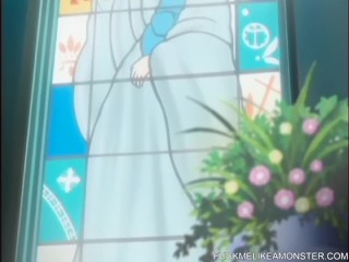 Japanese anime teen fucked in wet pussy