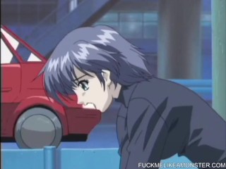 Japanese anime teen fucked in wet pussy