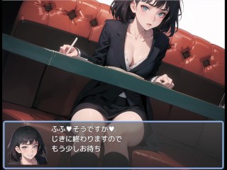 【#10 エロマゾRPG ～悪の組織のドスケベ戦闘員のエッチなセックスに主人公が敗北して射精～ 実況（体験版）】仕事中の巨乳OLの足コキで射精。 .. 【逆転RPG同人誌】エロゲーム