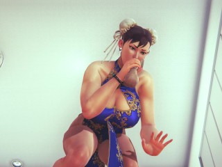 Meet Up With Chun Li Goes Wild |Street Fighter| Honey Select 2