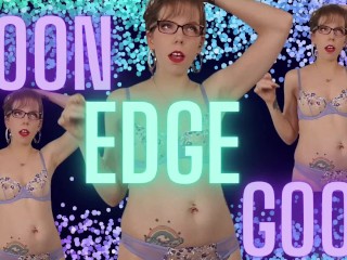 Goon edge goon - full video on my fan site - Sara Desire XO - Femdom mature MILF