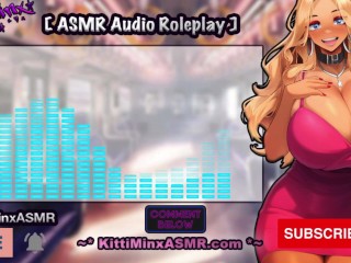 ASMR - Hot Blowjob On A Train Ride By A Slutty Bimbo! Hentai Anime Audio Roleplay