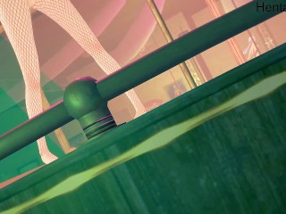 Hentai Furina Pole Dance MMD Genshin Impact Uncensored