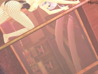 Hentai Furina Pole Dance MMD Genshin Impact Uncensored