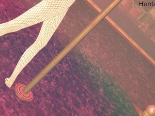 Hentai Furina Pole Dance MMD Genshin Impact Uncensored