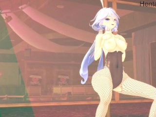 Hentai Furina Pole Dance MMD Genshin Impact Uncensored