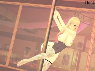 Hentai Marin Kitagawa Pole Dance MMD Dress-up Darling Uncensored