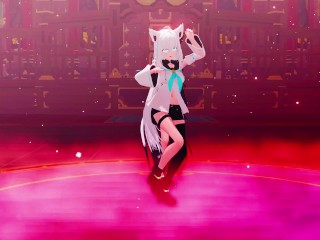 【MMD Hololive 4k/60fps】《Shirakami Fubuki (白上フブキ)》~《愛包ダンスホール(Heart Pie Dancehall) HIMEHINA》