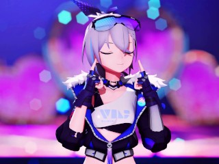 【MMD Honkai: Star Rail 4k/60fps】《Silver Wolf (銀狼)》~《人生リセットボタンぽちーｗ( 沙花叉クロヱ)》