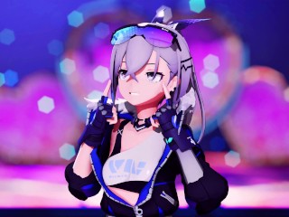 【MMD Honkai: Star Rail 4k/60fps】《Silver Wolf (銀狼)》~《人生リセットボタンぽちーｗ( 沙花叉クロヱ)》