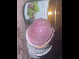 Durex drip and a candle light