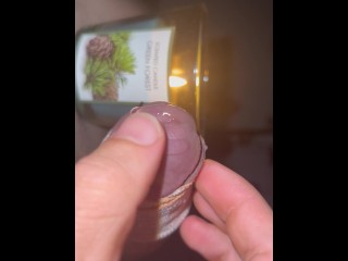 Durex drip and a candle light