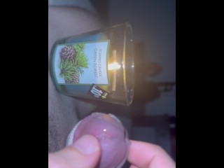 Durex drip and a candle light